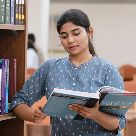 study in library