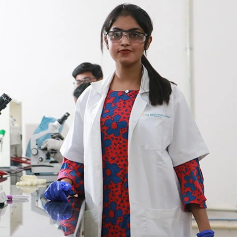 student of B.Sc. Emergency Medical Technology at The Apollo University