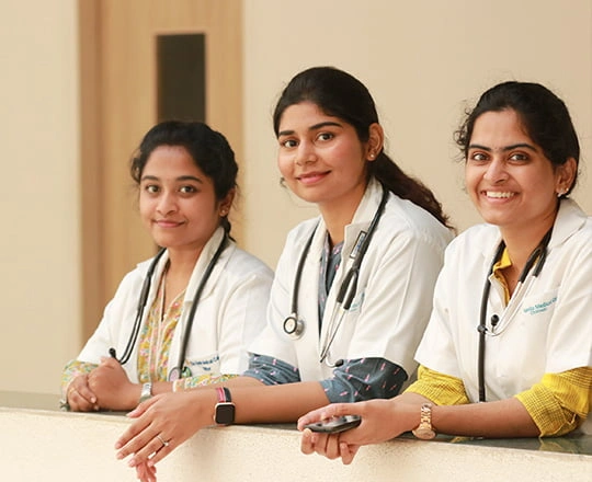 students of B.Sc. MLT