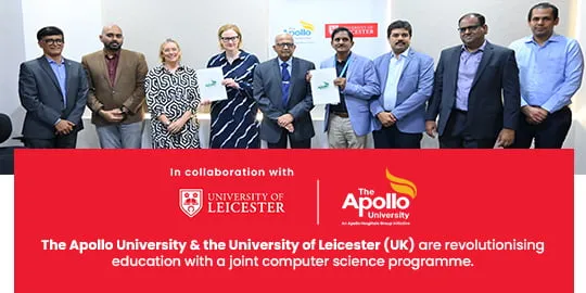 The Apollo University & University of Leicester Collaboration