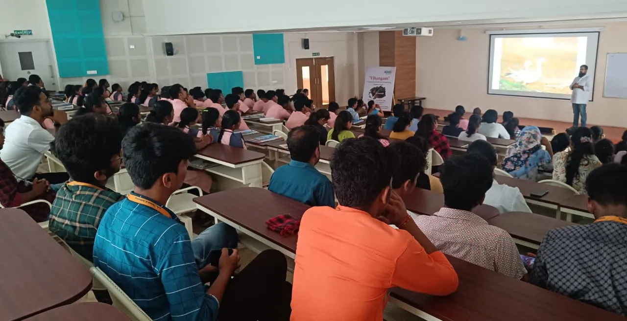 “Vihangam” birds and birdwatching program Led by Birdman Karthik