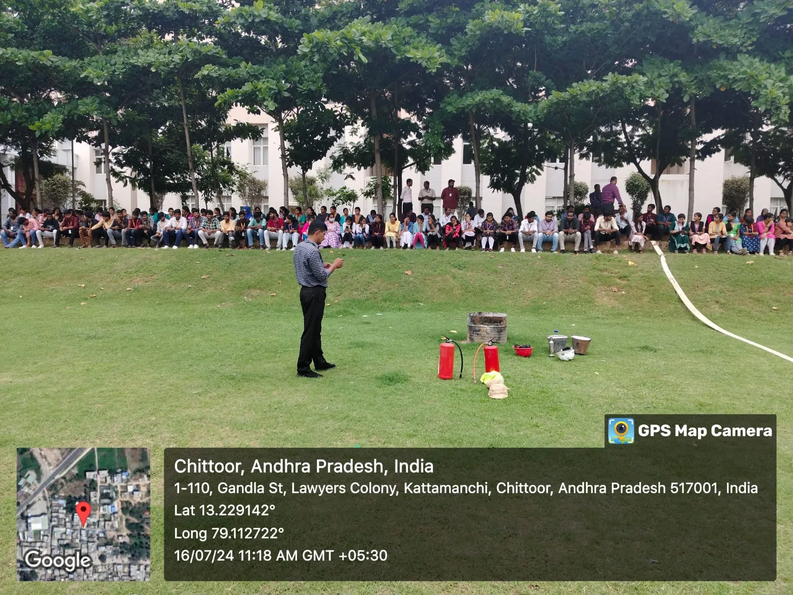 An Awareness Programme on Fire Safety Measures