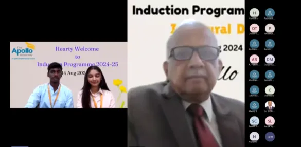 Online Induction programme for 2024 Batch