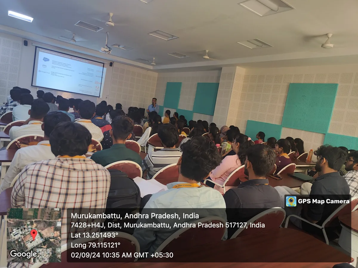 impactful awareness sessions led by Mr. B. Praveen Kumar