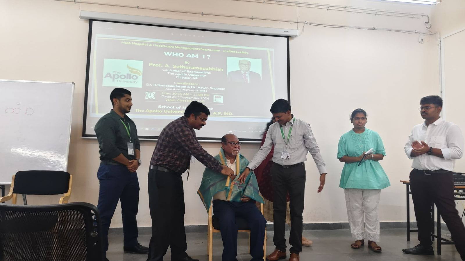 Invited Lecture by Prof. A. Sethuramsubbaiah 5