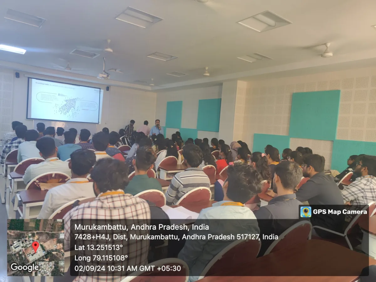 impactful awareness sessions led by Mr. B. Praveen Kumar