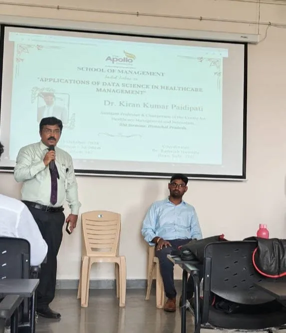 Invited lecture by Dr. Kiran Kumar 2