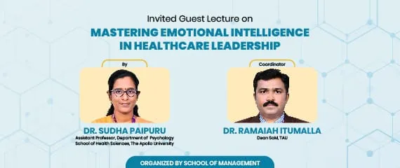 Invited Lecture on Mastering Emotional Intelligence in Healthcare Leadership