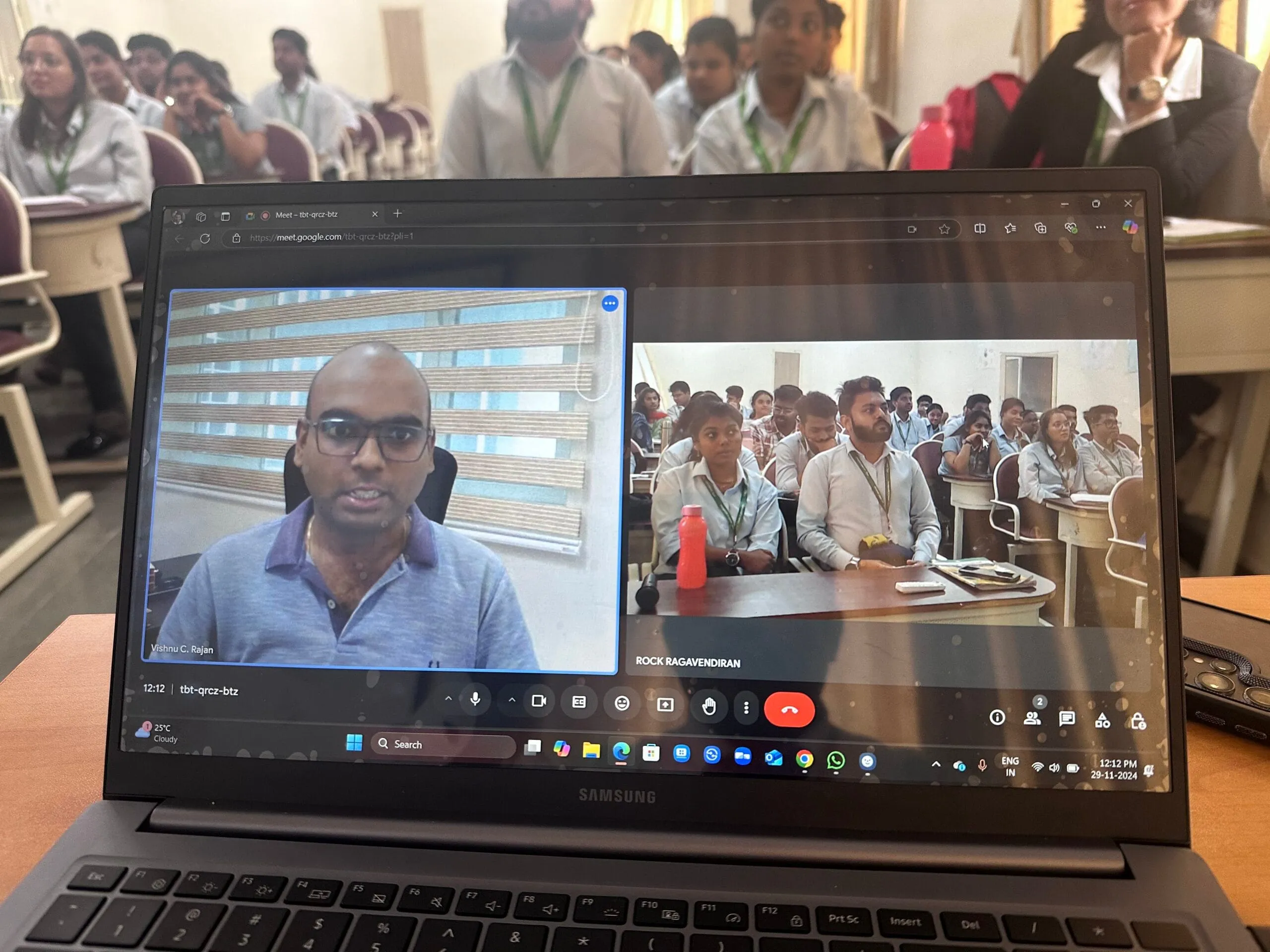 Webinar on SCRM in the Healthcare Sector by Dr. Vishnu C Rajan, IIT, Tirupati