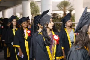 Students at The Apollo University attentively participate in their convocation ceremony pic 19