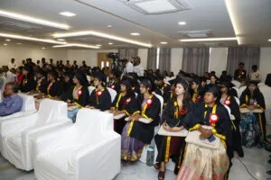 Students at The Apollo University attentively participate in their convocation ceremony pic 22