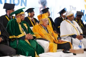 Dr Prathap C. Reddy attend The Apollo University's 1st Convocation