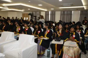Students at The Apollo University attentively participate in their convocation ceremony pic 10
