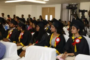 Students at The Apollo University attentively participate in their convocation ceremony pic 11