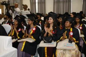 Students at The Apollo University attentively participate in their convocation ceremony pic 12