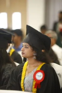 Students at The Apollo University attentively participate in their convocation ceremony pic 14