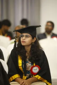 Students at The Apollo University attentively participate in their convocation ceremony pic 15