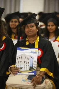 Students at The Apollo University attentively participate in their convocation ceremony pic 1