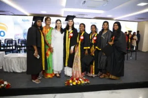Students at The Apollo University attentively participate in their convocation ceremony pic 6
