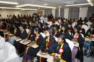 Students at The Apollo University attentively participate in their convocation ceremony pic 28