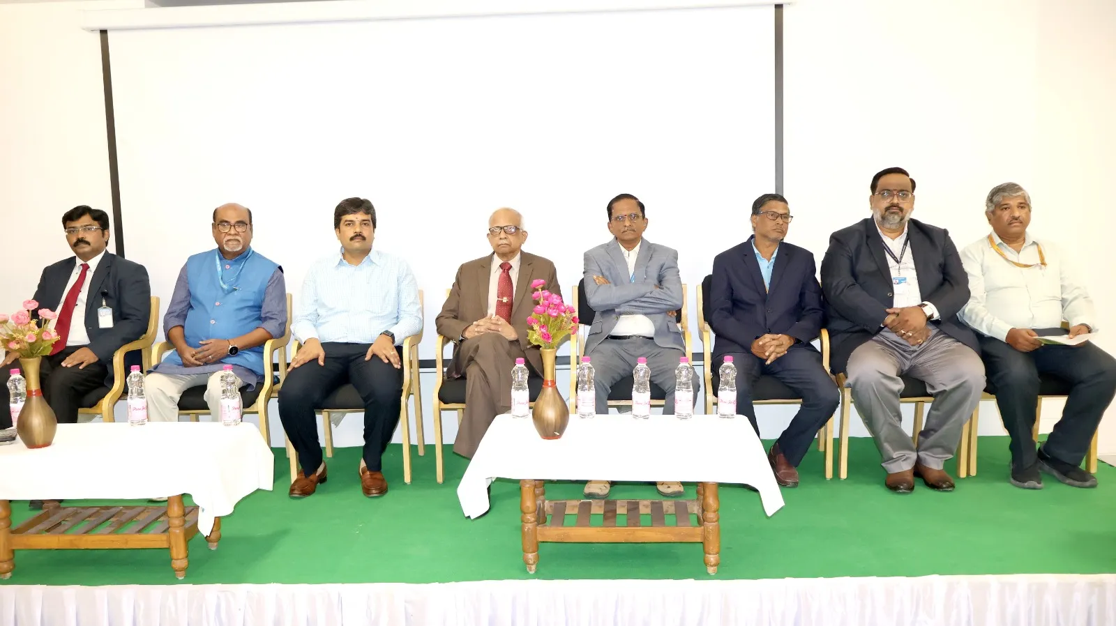 Dignitaries and faculty members during The Apollo University Induction Programme 2025-26.