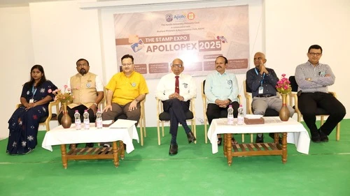 Chief guest attending the ApolloPEX-2025 event at The Apollo Universit