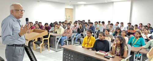 Vice Chancellor Dr. Vinod Bhat discusses ozone layer at Apollo event