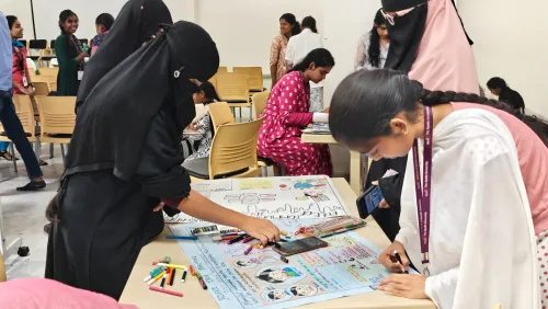 Poster creation during Apollo Pharmacovigilance Week