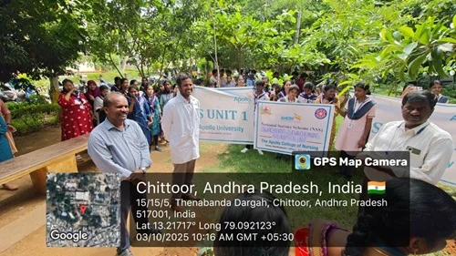 Over 100 NSS volunteers join hospital campus cleanliness campaign