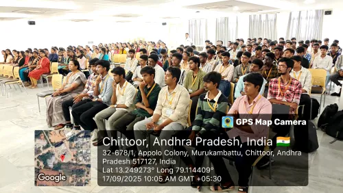 Students engaged in robotics and app development workshop at Apollo University