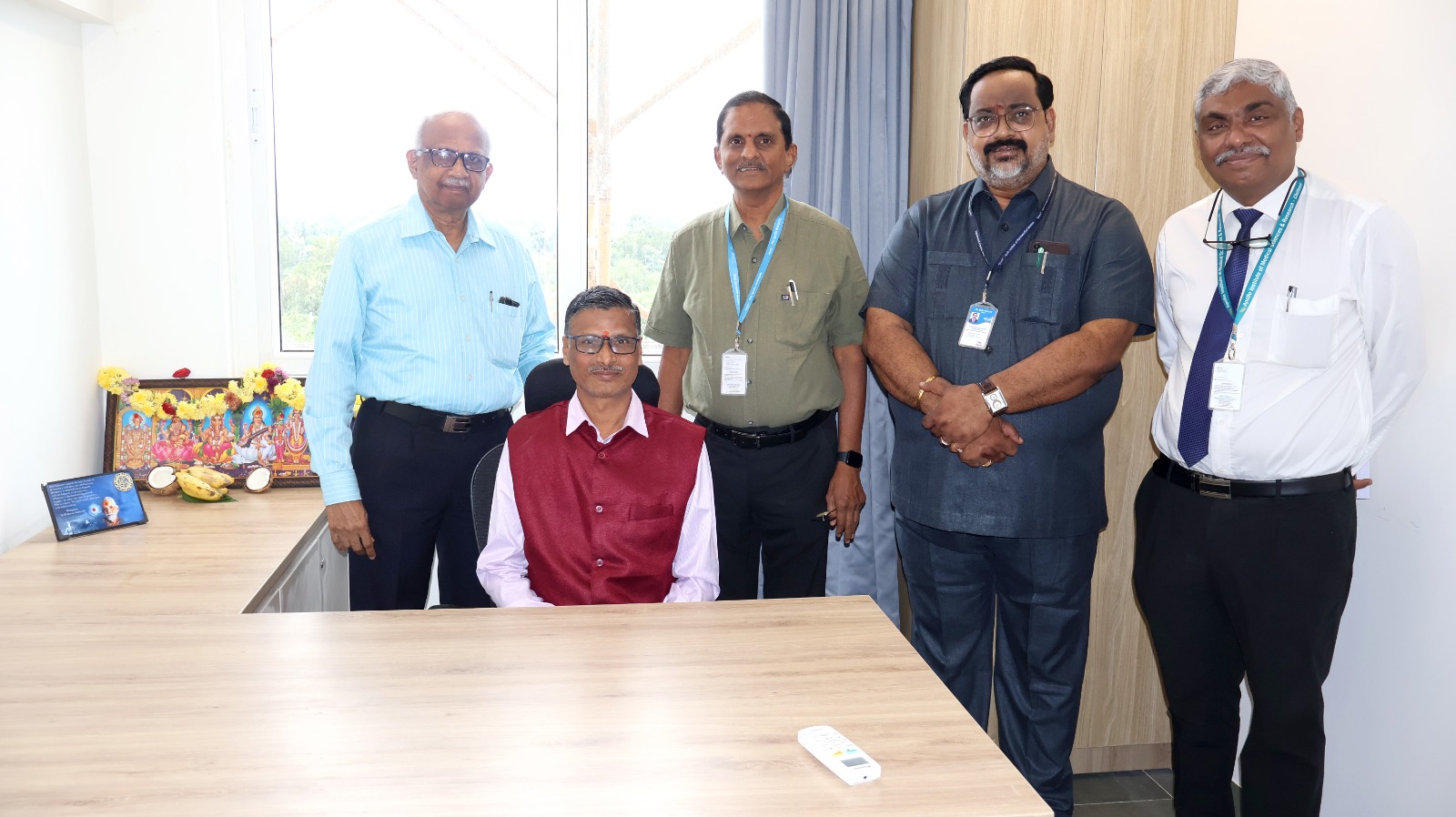 Dean Office Inaguration VC, Registrar, Dean AIMSR, Dean AIPS and Dean SoT