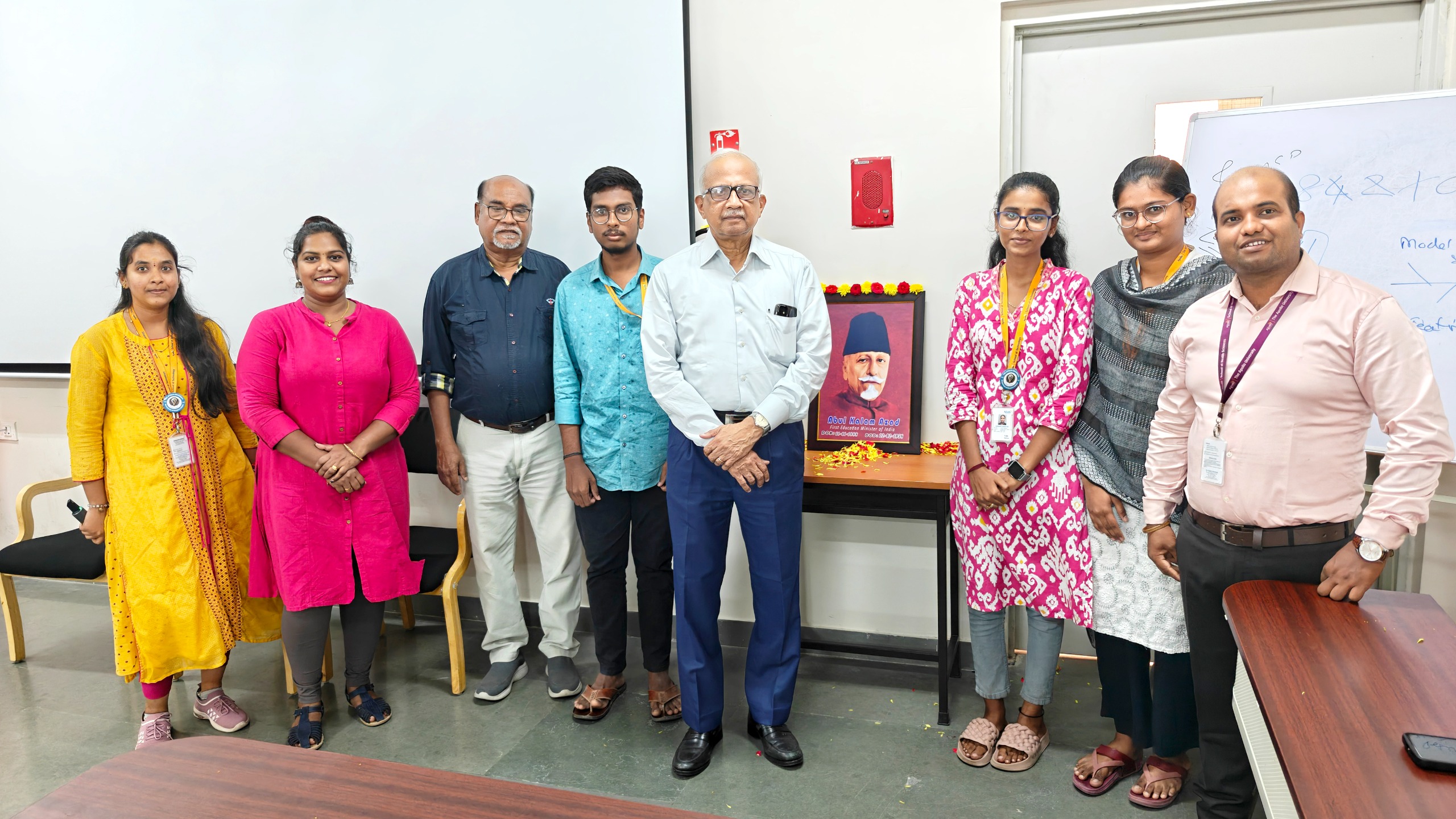 National Education Day-Guests and Student Coordinators