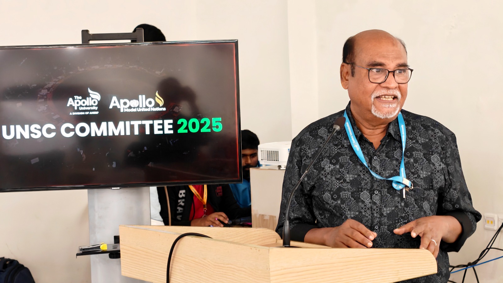 UNSC Session- Guests, Dr. Sethurama Subbaiah, CoE