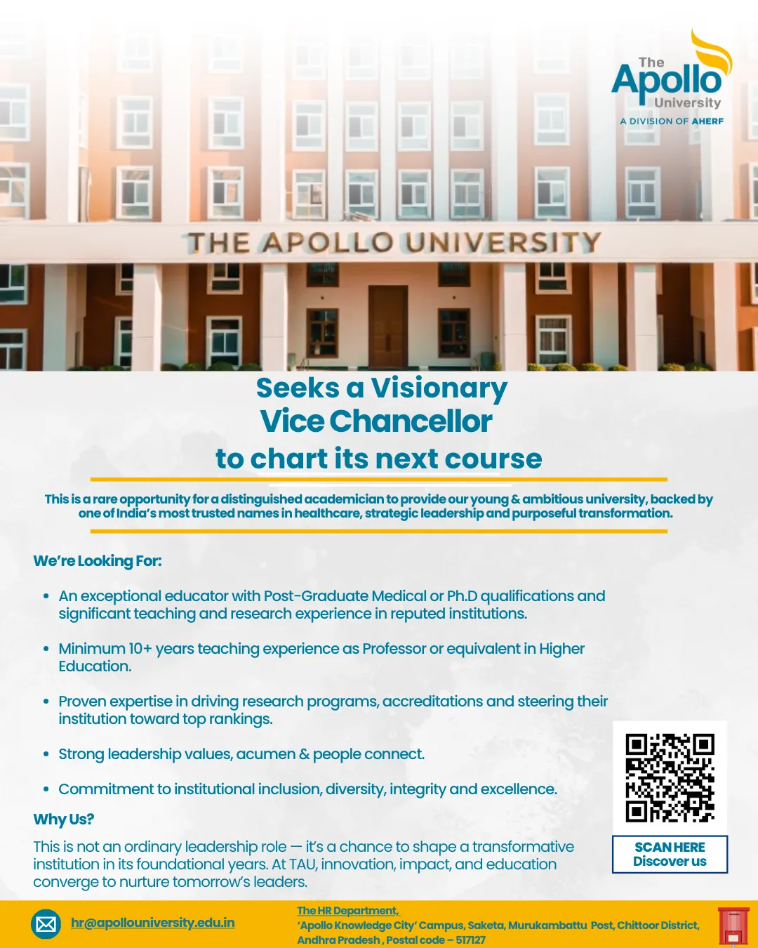Vice Chancellor Flyer