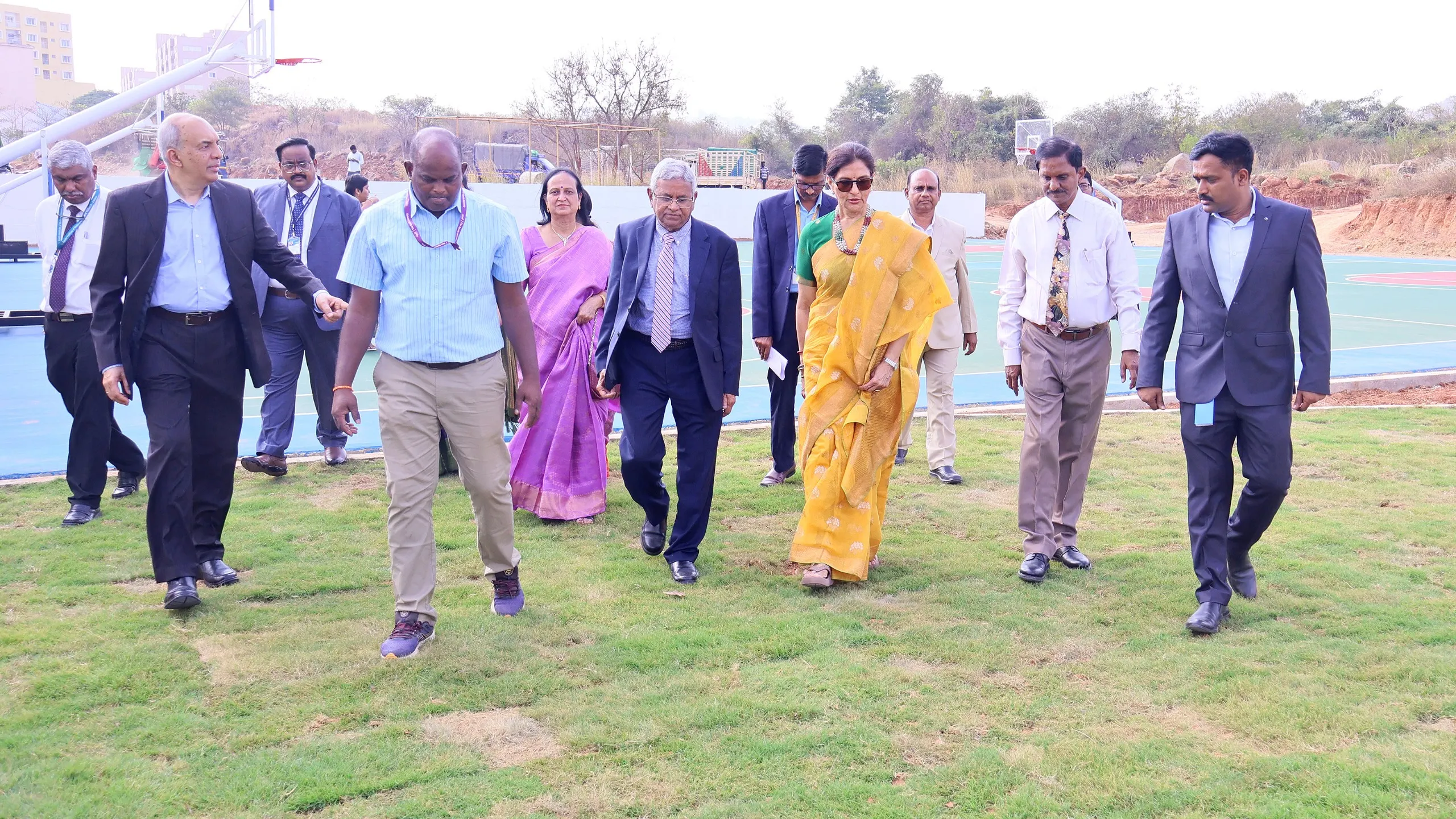 CG, Dr. Preetha Madam is received by the leaders