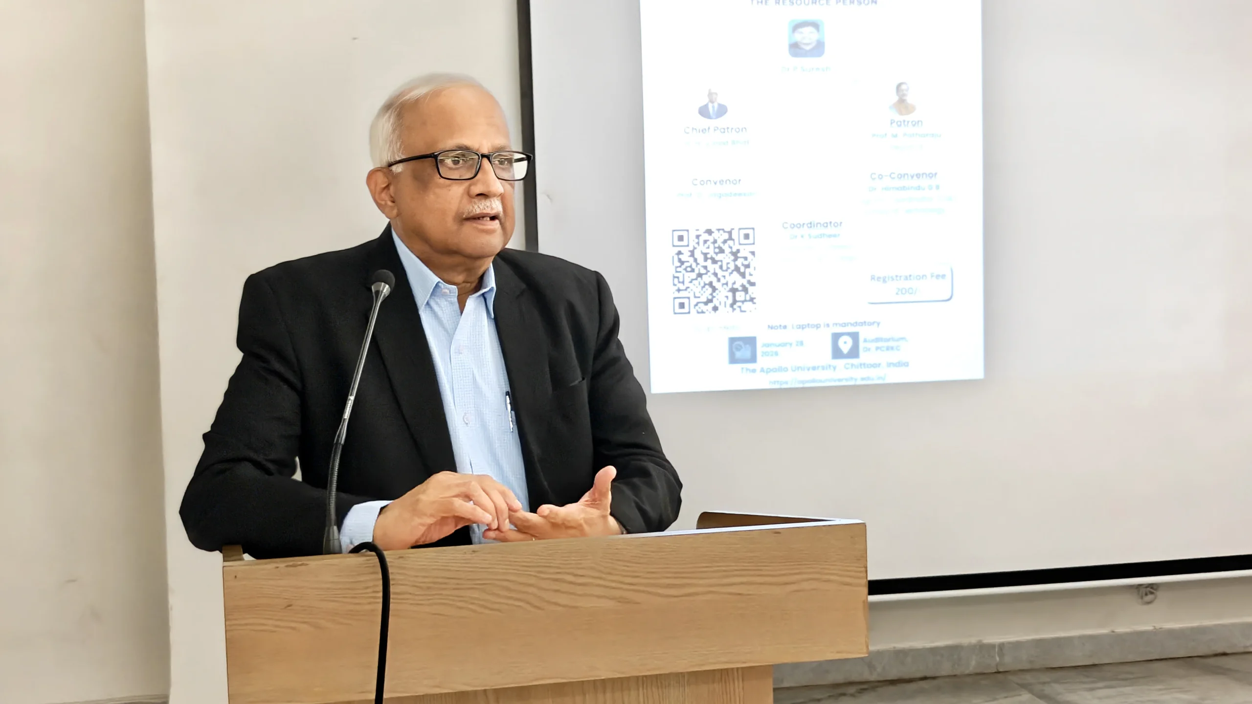 Smart Ideas,Smart Prototypes ;Hands on Iot Development -Dr. H Vinod Bhat -Chief Guest