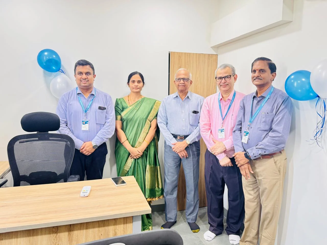 Inauguration of the School of Management Dean’s Office -Dr. H Vinod Bhat, VC, TAU, Dr. Nitin M. Nagarkar, Vice Chancellor Designate