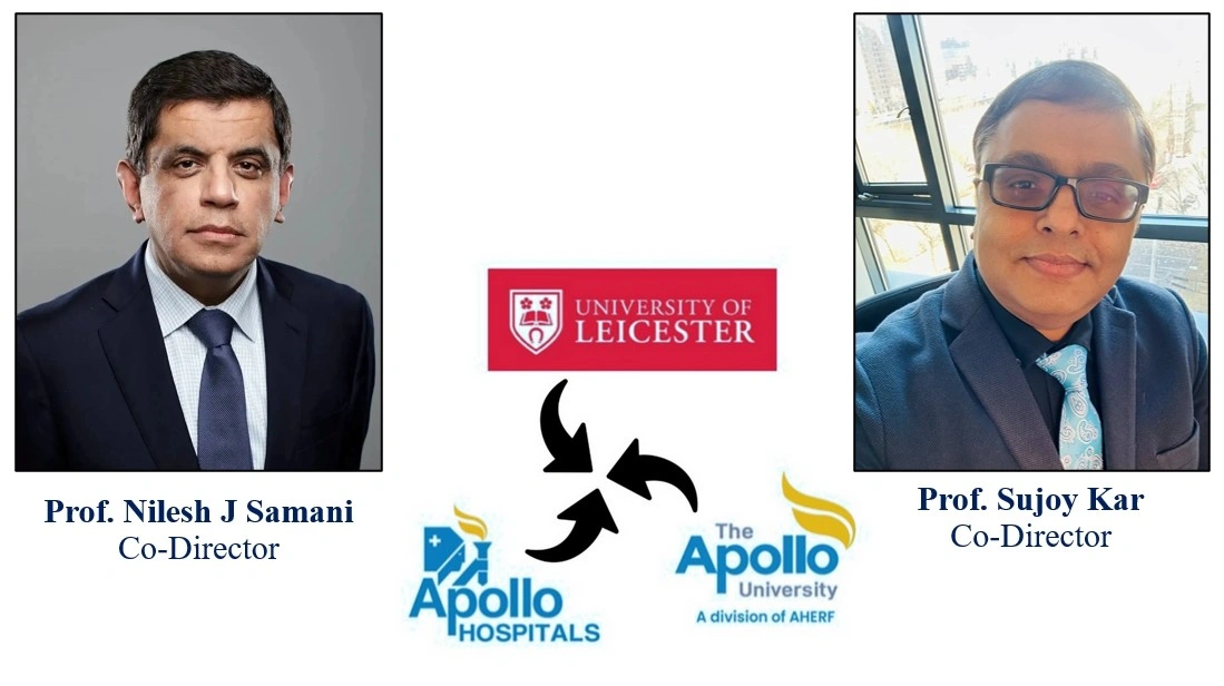 CDHPM Co-Directors - Prof. Nilesh J Samani and Prof. Sujoy Kar