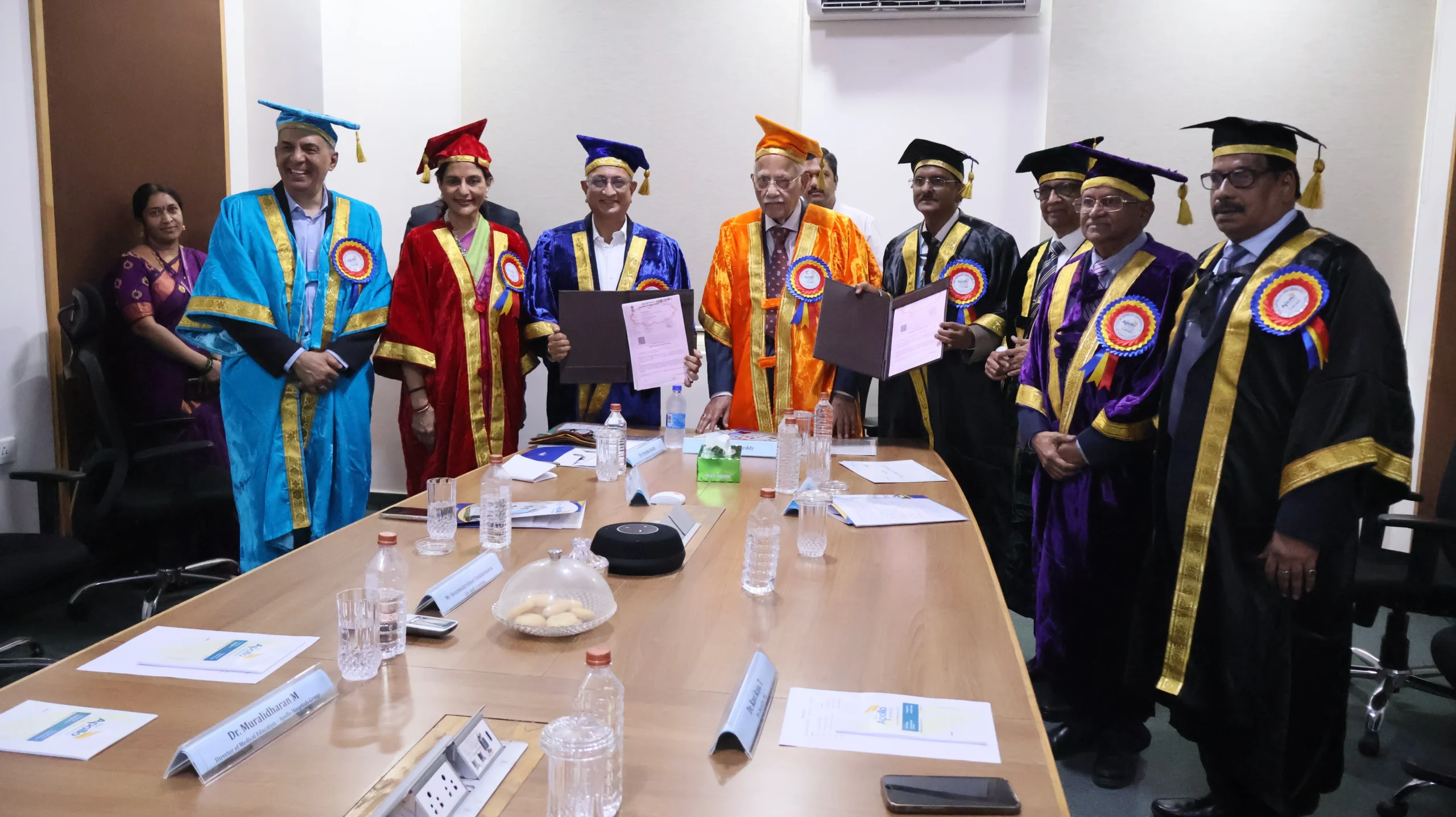 Dr Prathap C. Reddy attend The Apollo University's 1st Convocation pic 4