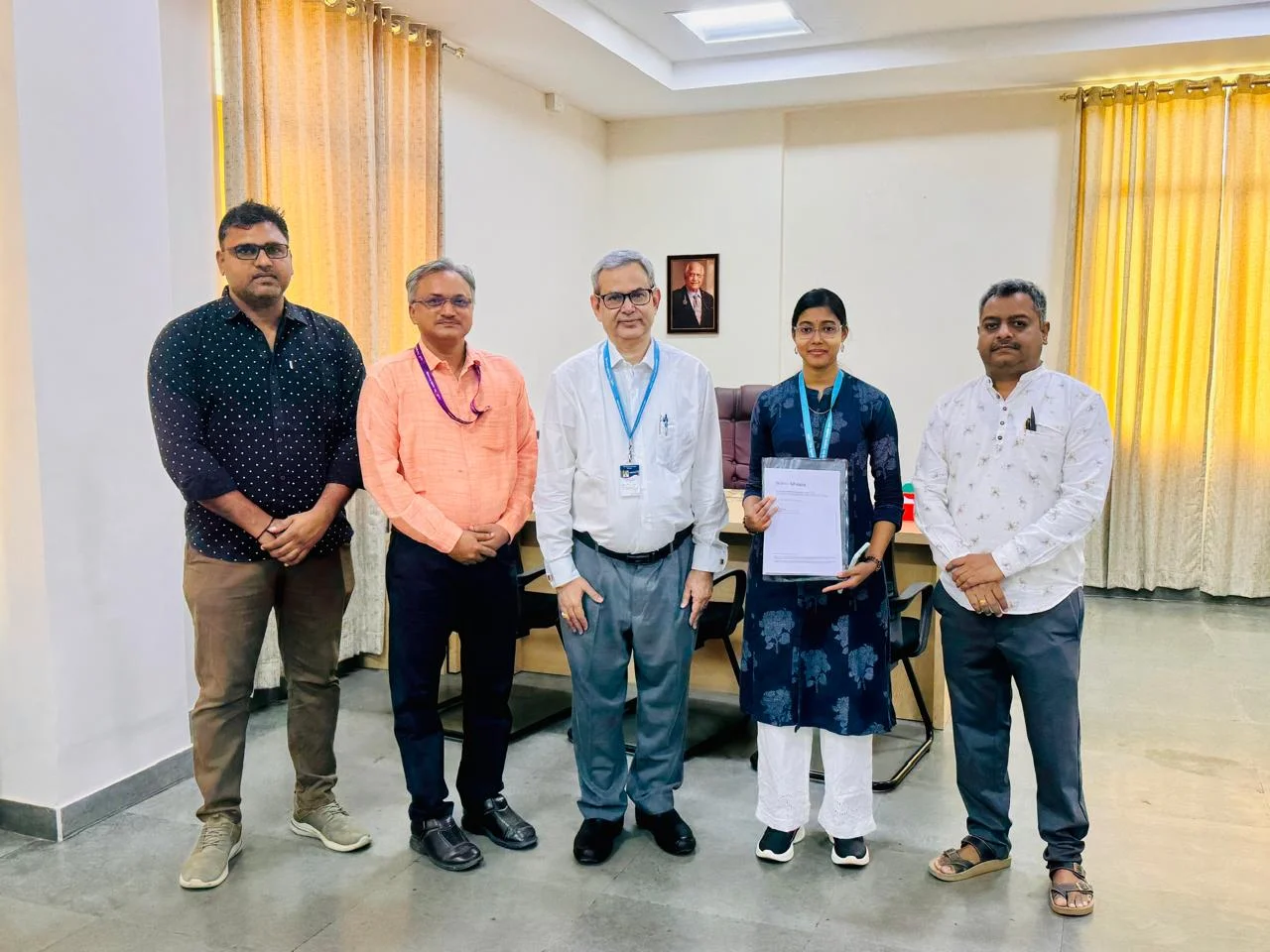Ms. Sowmya Badina alumna of The Apollo University, co-author of a kidney research paper in Science Advances